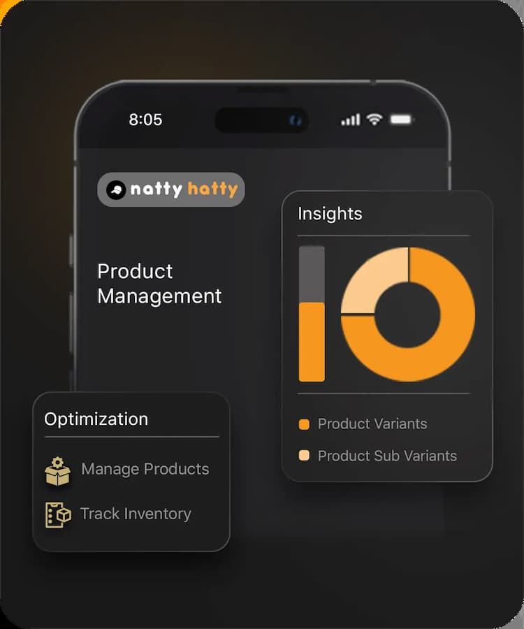 Retail management interface for sports facilities with automated inventory tracking, product variant analytics, and streamlined merchandise organization.